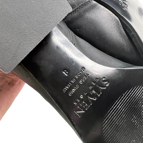 NEW Sylven New York vegan nappa CASSIDY boot - black Sz 8 - Picture 11 of 12